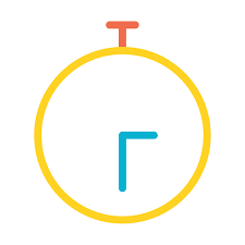 clock time icon transparent png svg vector file clock time icon transparent png svg