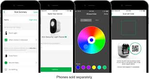 Arlo Indoor Outdoor Smart Home Security Lights Wire Free Weather Resistant Motion Sensor Rechargeable 2 Pack Als1102 100nas Best Buy