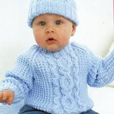 Baby Toddler Round Neck Cable Textured Sweater Blanket & Hat Boys Girls  16-26 Aran 10 Ply Worsted Knitting Pattern Pdf Instant Download