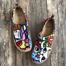 Uin is the brand of travel canvas shoes with spanish artistic design. Uin Shoes Uin Womens Charming Cat Painted Canvas Shoe 85 Poshmark