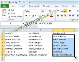 Check spelling or type a new query. Cara Merubah Huruf Besar Kapital Ke Huruf Kecil Di Excel