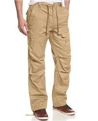 Mens Pleat Pocket Flight Cargo Pants Created For Macys
