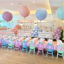 The Party Bebe Emily Jabour On Instagram One More Pic From This Adorable Themed Party By Th Party Balloons Pastel Party Birthday Party Decorations