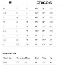 chico clothing size chart related keywords suggestions