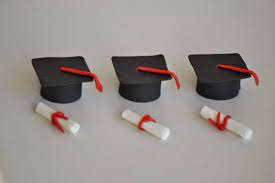 Graduation Cap Cupcake Topper By Cherryscakes On Etsy Graduation Cupcakes Fondant Set Graduation Cupcake Toppers