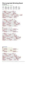 The Long And Winding Road That Leads To Your Door Lyrics The Long And Winding Road The Beatles Http Myuke Ca Ukulele Chords Songs Ukelele Chords Songs Guitar Chords For Songs