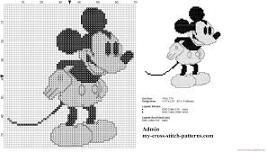 This pdf counted cross stitch pattern available for instant download. Disney Mickey Mouse Steamboat Willy Counted Cross Stitch Pattern Patterns Kolhergroup Arts Crafts Sewing