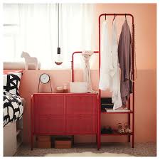 Nikkeby Commode 4 Tiroirs Rouge 84x70 Cm Ikea V 2020 G Veshalka Dlya Odezhdy Idei Ikea Vydvizhnoj Yashik
