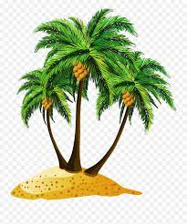 Palm tree leaves palm trees palm tree png tree illustration illustrations coconut tree drawing tree photoshop creative christmas trees tree clipart. Ptcb45 Palms Trees Clipart Background Pack 6415 Cartoon Coconut Tree Png Free Transparent Png Images Pngaaa Com