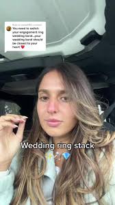 Wedding Band and Engagement Ring Stack Comparison