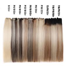 Get some blue or purple toning shampoo for blonde or bleached hair. Dip Dyed Color Brazilian Hair Extensions Highlighted Honey Blond Remy Human Hair Straight Balayage Hair Weft China Hair Weft And Human Hair Weft Price Made In China Com