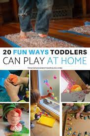 20 Toddler Activities For Home Kids Activities At Home Easy Toddler Activities Toddler Home Activities