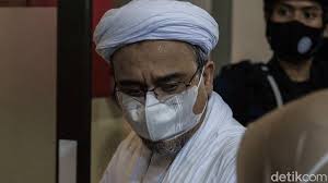 Habib rizieq shihab (hrs) akan menjalani sidang vonis terkait kasus tes swab rs ummi bogor hari ini, kamis (24/6/2021). Sidang Putusan Sela Kasus Swab Palsu Habib Rizieq Digelar Hari Ini