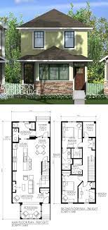 Craftsman Scarth 1684 Robinson Plans Narrow Lot House Plans Bungalow House Design House Blueprints