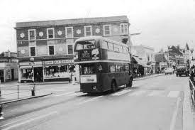 Plumstead High Street Plumstead South East London England In The 1960 S London History Bexley Village London Bus