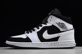 Tax Free Air Jordan 1 Mid Tuxedo White Black White 554724 113 Price 89 97 Off White X Nike Shoes Free Shipping Off White X Nike Shoes Air Jordans Jordan 1 Mid Running Shoes For Men