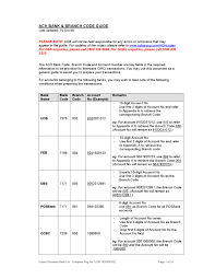 Bank name bank code branch name branch code dbs bank ltd 7171 bras basah (126) 126 bras basah (127) 127 bras basah (128) 128 posb jurong point 129 posb bukit panjang 130 bras basah (131) 131 bras basah (132) 132 bras basah (133) 133 Testme By Scarecrow Scarecrow Issuu