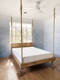 6 hanging bed + swinging mattress sets. Diy Hanging Bed