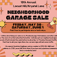 Neighborhood Sale-Locust HIll/Krystal Lane
