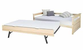 lit banquette gigogne nuage mobilier 100 bois massif