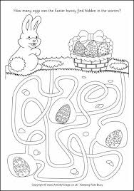 Free capital letter b maze coloring page online. Easter Bunnysheets Preschool Awesome Maze Activities For Kids Jaimie Bleck