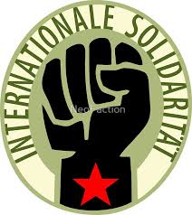 Socialist Solidarity The Revolutionary Clenched Fist Within A Black Domain Represents The International Socialist Organiz Different Symbols Symbols Two By Two