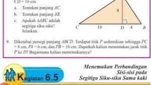Buat persegi kemudian diberi garis silang, bagian tengah dari garis silang dijadikan titik x. Kelas 8 Ayo Kita Berlatih 6 3 No 9 Matematika Semester 2 Youtube