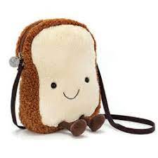 Jellycat Amuseable Toast Bag 19 65 Bags Plush Bags Jellycat