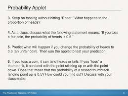 You can even use your iphone to toss a coin with the same gesture tossing a real. Chapter 5 Probability What Are The Chances Ppt Download