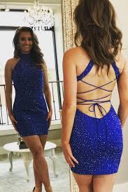 Tight Short Royal Blue Party Dress From Wendyhouse Royal Blue Party Dress Mini Homecoming Dresses Royal Blue Homecoming Dresses