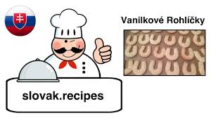 Slovak cokies and cakes made by goldy and vierka. Vanilkove Rohlicky Vanilla Crescents Slovak Christmas Cookies Youtube