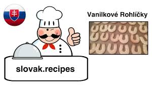 These cookies are so tender and light and just melt in your mouth! Vanilkove Rohlicky Vanilla Crescents Slovak Christmas Cookies Youtube