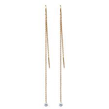 Neuf ou d'occasion, l'article boucle d oreille longue promet d'embellir tous vos looks, des plus tendances aux plus sobres, et de faire tourner intéressée par l'achat d'une des 2961 références de boucle d oreille longue ? Redline Bijoux Absolu Bracelet Fil Femme Avec 0 20ct Diamant En Or Rose Serti Griffe Redline
