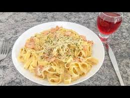Tous Les Secrets D Une Recette Reussie De Tagliatelle Aux Crevettes Sauce Blanche Youtube Tagliatelle Crevette Tagliatelles Recettes De Cuisine
