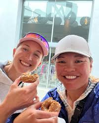 A few of my favourite people, places, and things 🌞🥐🏐👯‍♀️☕️🌊🌴