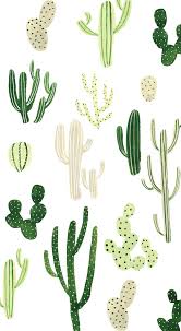 Watercolour drawing fashion aquarelle isolated cacti illustration elements. Colorful Wallpaper Iphone Wallpaper Phone Wallpaper