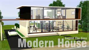 как построить красивый дом в симс 3 поэтапно фото The Sims 3 Speed Build Stroim Sovremennyj Dom Youtube