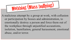 The Craziness Of Workplace Mobbing Conflict Remedy