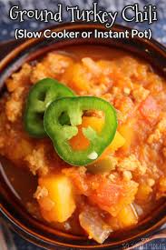 Tips for great ground turkey. Healthy Ground Turkey Chili Slow Cooker Instant Pot So Simple Ideas