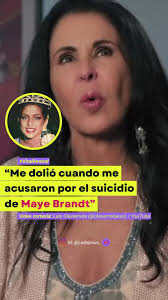 Confesión de María Conchita Alonso sobre Maye Brandt