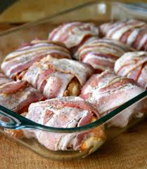 Bacon Wrapped Chicken Thighs Recipes Chicken Recipes Food