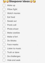 Pin On Sleepover Ideas