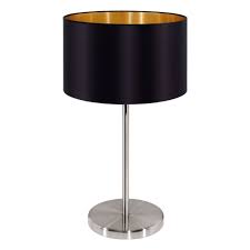 Buy Black Gold Table Lamp Maserlo In Uae Elettrico In Dubai Tablelamp Tablelamps Luxurylamps Dubai Duba Nickel Table Lamps Table Lamp Gold Table Lamp