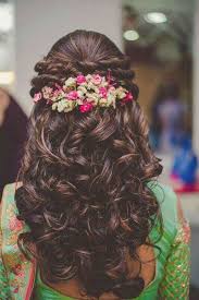 The volume of the hair will add to the fullness and make up for the lack of length. Bridal Hair Do For More Follow On Insta Love Ushi Or Pinterest Anam Siddiqui Bridal Hairstyles With Braids Wedding Hairstyles For Long Hair Bridal Hairdo