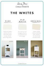 Annie Sloan Chalk Paint Which White To Choose Annie Sloan Chalk Paint Pure White Annie Sloan Chalk Paint White Annie Sloan Chalk Paint Colors