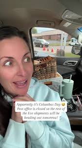 So apparently its Columbus Day and the post office is closed. I wilk be  back first thing in the morning to drop off the rest of the Eve shipments!  Tracking will update tomorrow! ...