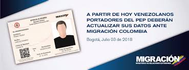 The test must have been taken at most 96 hours before departure from the first embarkation point. Migracion Colombia Pe Twitter A Partir De Hoy Venezolanos Portadores Del Pep Deberan Actualizar Sus Datos Ante Migracioncol Https T Co 3smssuxlcb Https T Co Fcx48r8yyh