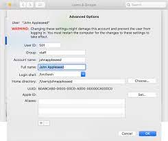 At the top of the window, delete your mac's current name. Change The Name Of Your Macos User Account And Home Folder Apple Support