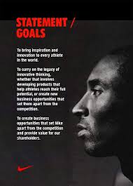 Nike S Statement Goals Brand Manifesto Brand Manifesto Manifesto Design Brand Book