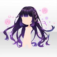 lovely fest breezing pure pop star hair ver a black 可愛い 髪型 イラスト 髪型のスケッチ マンガヘア